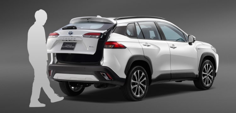 ngoại thất toyota cross nâng cấp