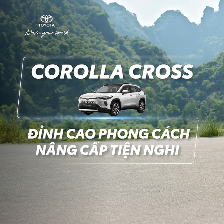 toyota cross nâng cấp tiện nghi
